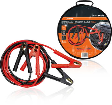 OSRAM startovací kabel 12/24V, 700A, hliník/měď VÝPRODEJ