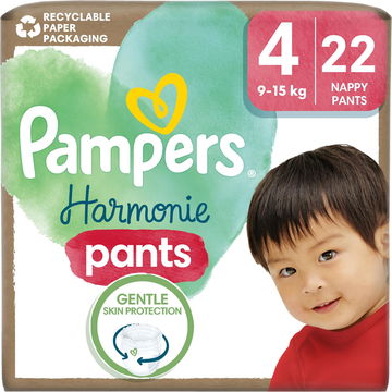 PAMPERS Pants Harmonie vel. 4 (22 ks) SLEVA