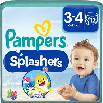 PAMPERS Splashers vel.3-4 (12 ks)