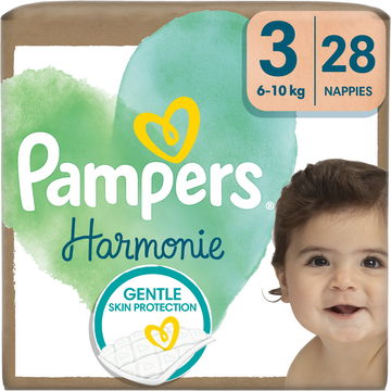 PAMPERS Harmonie Nappies vel. 3 (28 ks)