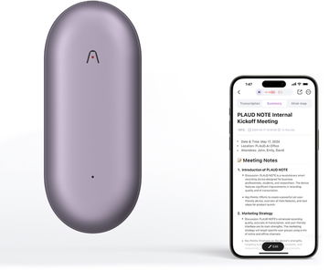 PLAUD Note Pin Purple AI hlasový záznamník (2025)