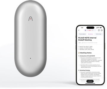 PLAUD Note Pin Silver AI hlasový záznamník (2025)
