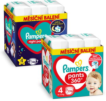 PAMPERS Pants vel. 4 (176 ks)