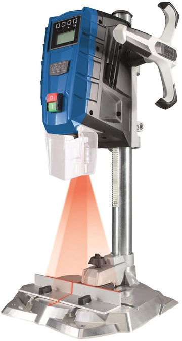 SCHEPPACH Stojanová vrtačka s křížovým laserem DP 55 LEVNĚ