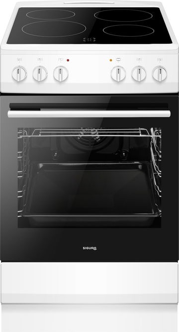 Siguro SO-S150 Glass-Ceramic Stove White Sporák