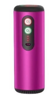 Sterilizátor a ionizátor do vozu CAR III OZONE, Růžový