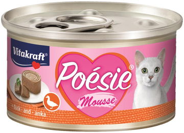 Vitakraft Cat mokré krmivo Poésie Mousse kachna 85g