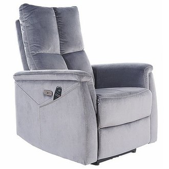 NIPTEN, šedá Relaxační křeslo