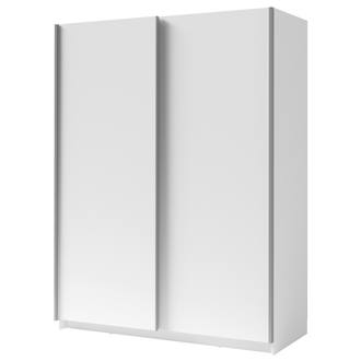 Šatní skříň SPLIT , bílá, šířka 150 cm