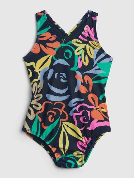 Baby jednodílné plavky floral GAP
