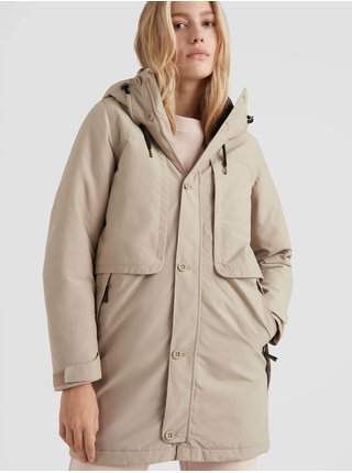 Béžová dámská parka O´Neill Explorer LEVNĚ