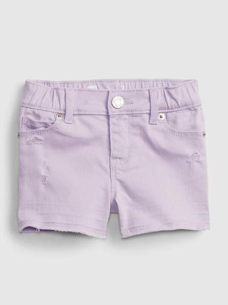 Baby kraťasy purple GAP nejlevnější