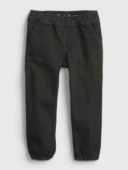 Baby džíny black joggers GAP nejlevnější