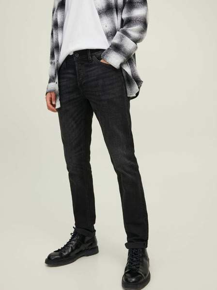 Černé slim fit džíny Jack & Jones Glenn