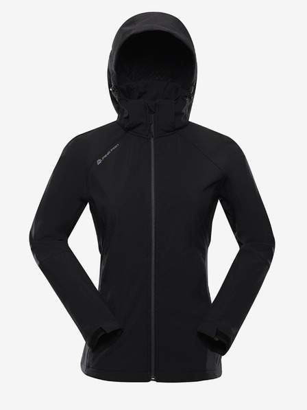 Černá dámská softshellová bunda ALPINE PRO Hoora