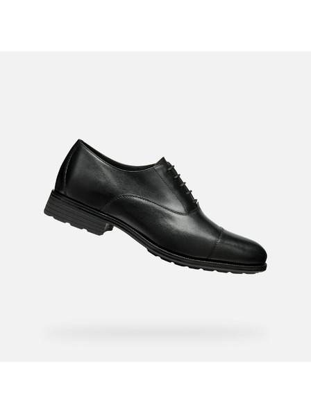Černá pánská společenská obuv Geox Walk Pleasure F