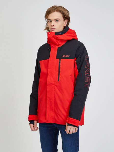Černo-červená pánská lyžařská bunda Oakley