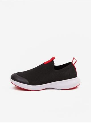Černé dětské slip on tenisky Reima Bouncing