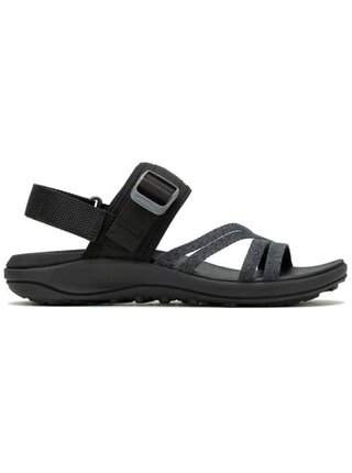 Černé dámské outdoorové sandály MERRELL District 4 Backstrap