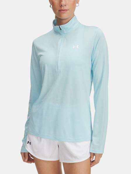 Dámské tričko Under Armour Tech 1/2 Zip- Twist LEVNĚ