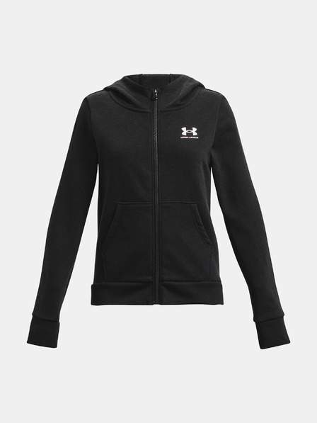 Dívčí mikina Under Armour Rival Fleece LU FZ Hoodie SLEVA