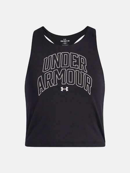 Dívčí tílko Under Armour UA Motion Branded Tank-BLK
