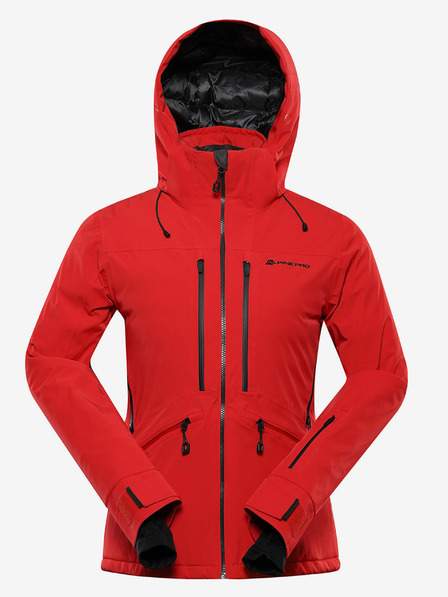 Dámská lyžařská bunda s membránou ptx snow ALPINE PRO REASA olympic red