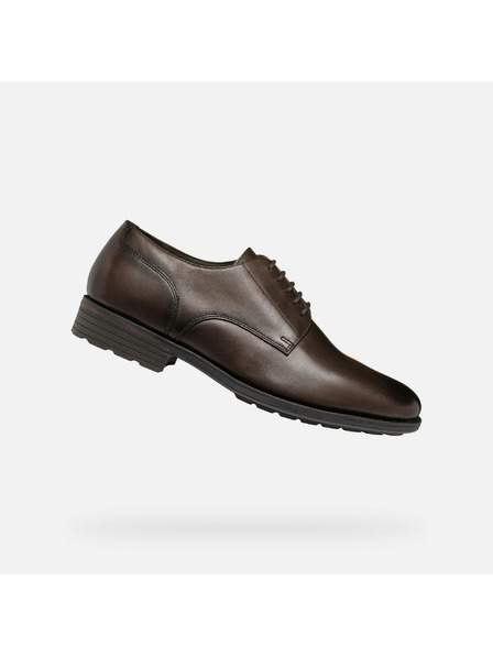 Hnědá pánská společenská obuv Geox Walk Pleasure F