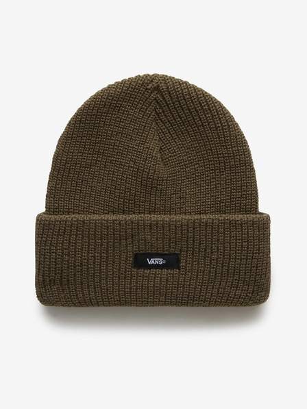 Khaki čepice VANS Eastview Cuff Beanie