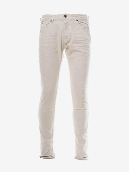 Krémové pánské skinny fit džíny GAS Norton Carrot