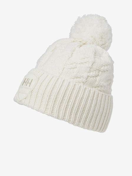 Krémová dámská čepice z merino vlny HELLY HANSEN W HOD BEANIE 2.0