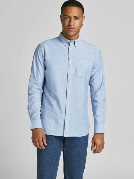 Modrá košile Jack & Jones Blubrook