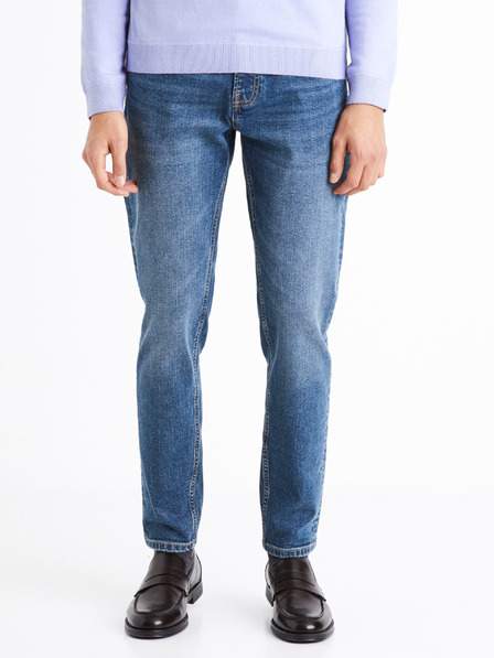 Modré pánské slim fit džíny Celio C25 Doslue25