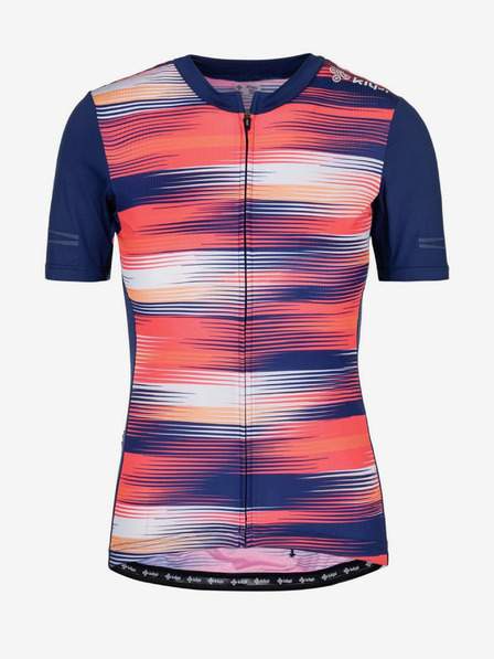 Modro-růžový dámský cyklistický dres Kilpi MOATE SLEVA