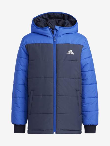 Modrá klučičí prošívaná bunda adidas Performance