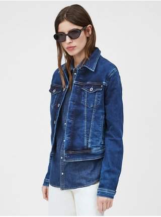 Modrá dámská džínová bunda Pepe Jeans Core