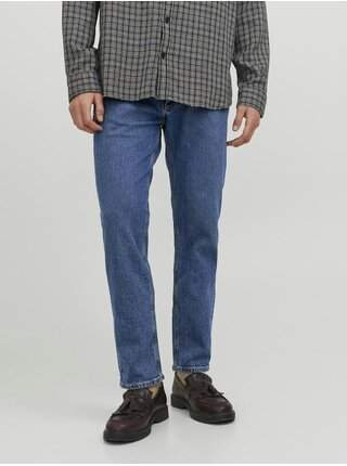 Modré pánské slim fit džíny Jack & Jones Clark