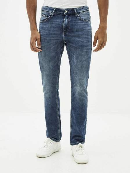 Modré slim fit džíny Celio Sokreen
