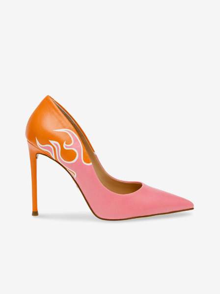 Oranžovo-růžové dámské lodičky Steve Madden