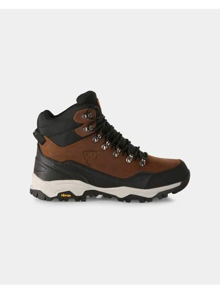 Outdoorová vysoká obuv Kilpi TRACKER HIGH WP-U Hnědá SLEVA