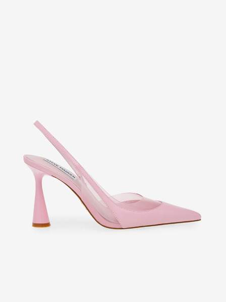 Růžové dámské kožené lodičky Steve Madden