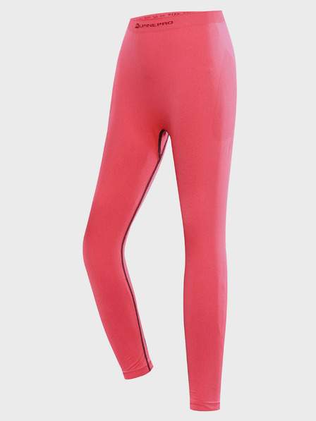 Růžové holčičí funkční prádlo - kalhoty Alpine Pro Lesso