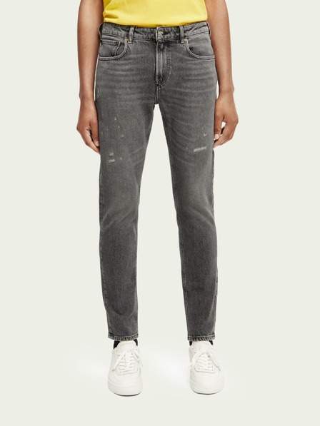 Šedé pánské slim fit džíny Scotch & Soda