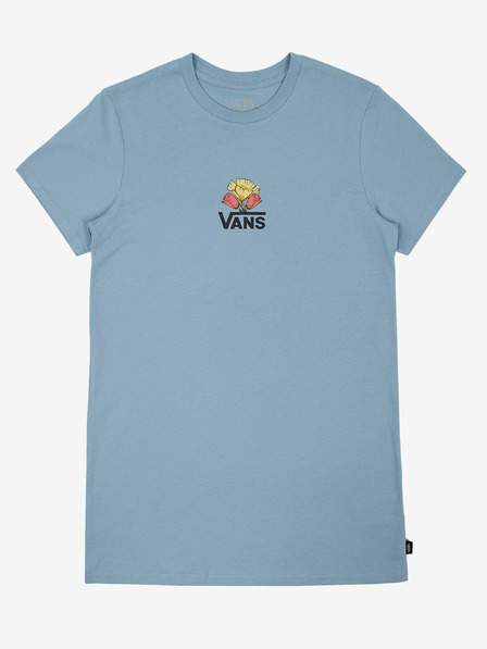 Světle modré holčičí krátké šaty VANS