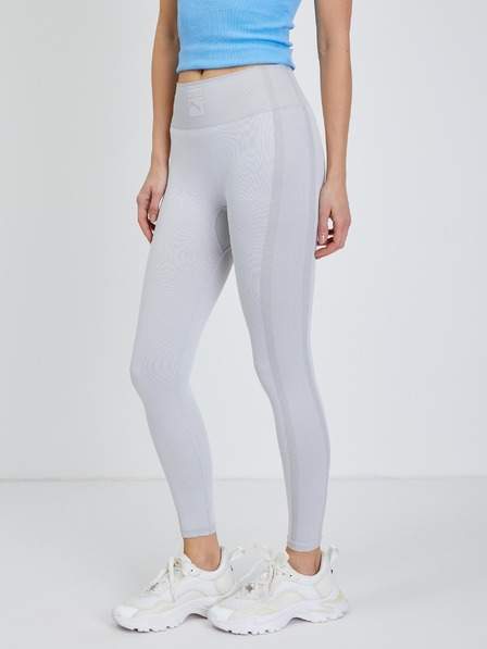 Světle šedé dámské legíny Puma x VOGUE