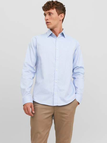 Světle modrá pánská košile Jack & Jones Label