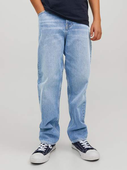 Světle modré klučičí straight fit džíny Jack & Jones Chris