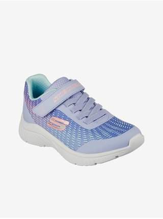 Světle fialové holčičí tenisky Skechers Microspec Plus Disco Dreaming