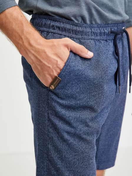Tmavě modré pánské kraťasy Ragwear Zyan