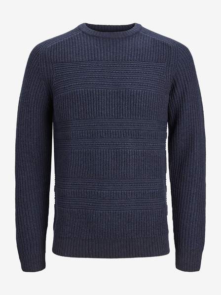 Tmavě modrý pánský svetr Jack & Jones Davis